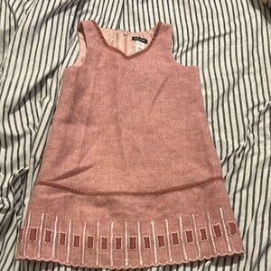 100% wool dress